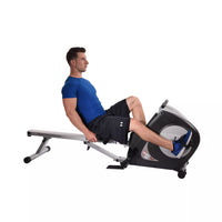 Stamina Conversion II Recumbent Bike/Rower, with Smart Workout App with No Subscription Required